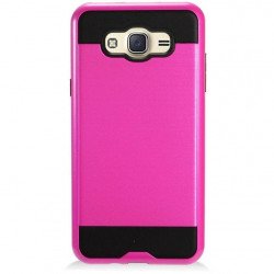 Samsung Galaxy J5 510 (2016) Armor Hybrid Case (Hot Pink)